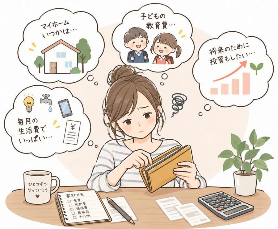 お金の不安イメージ